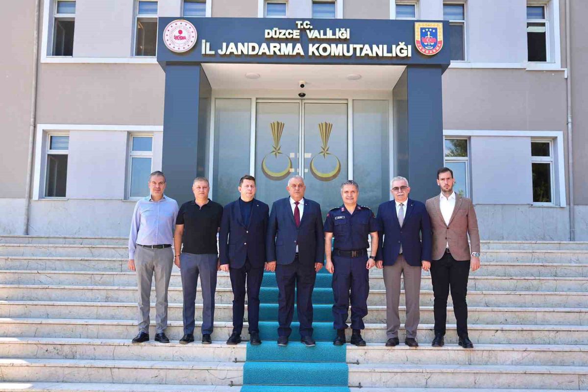 DTSO'dan Jandarma Komutanı Kılınç'a Ziyaret