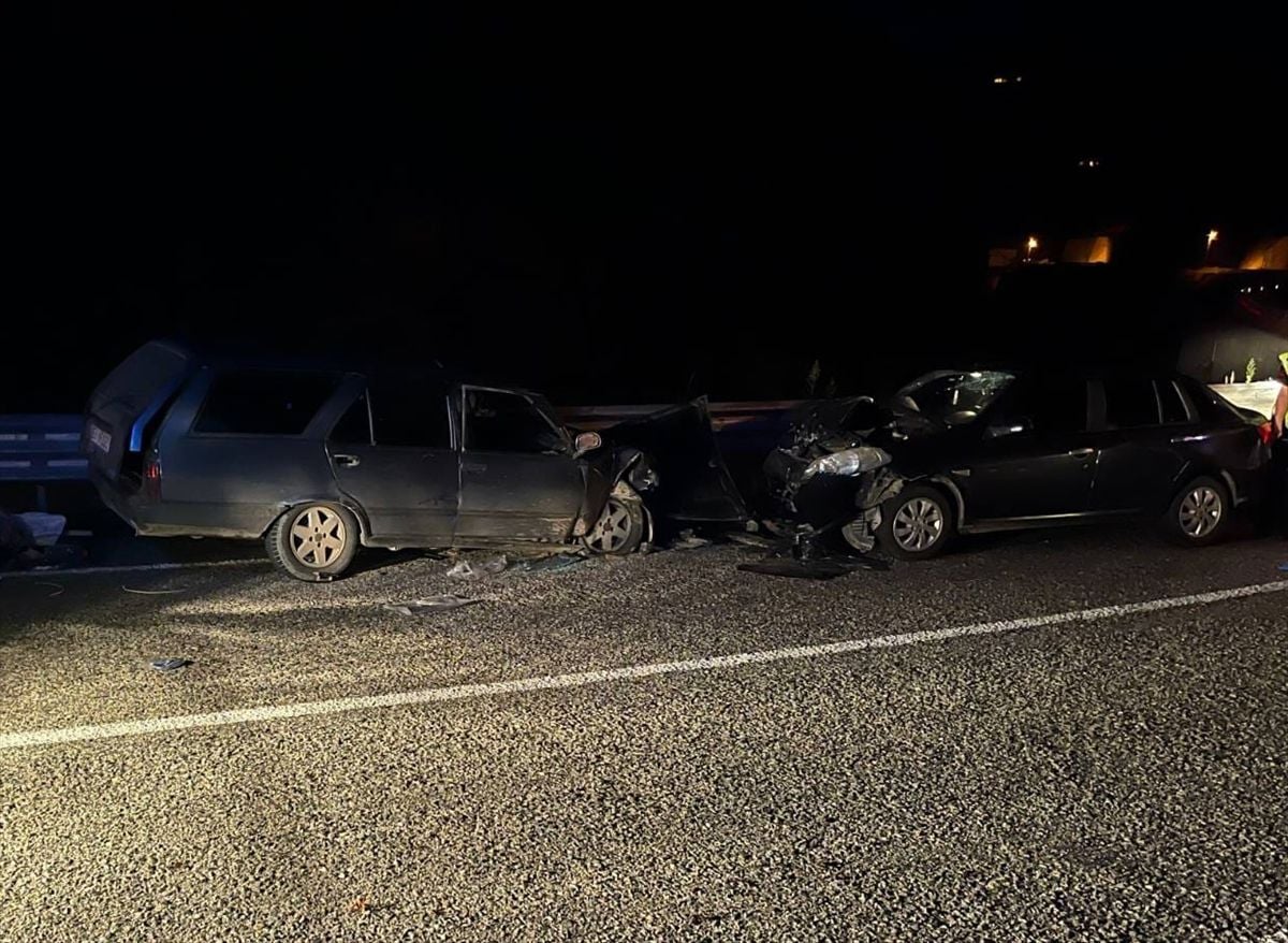 Espiye'de feci kaza: 1 ölü, 6 yaralı
