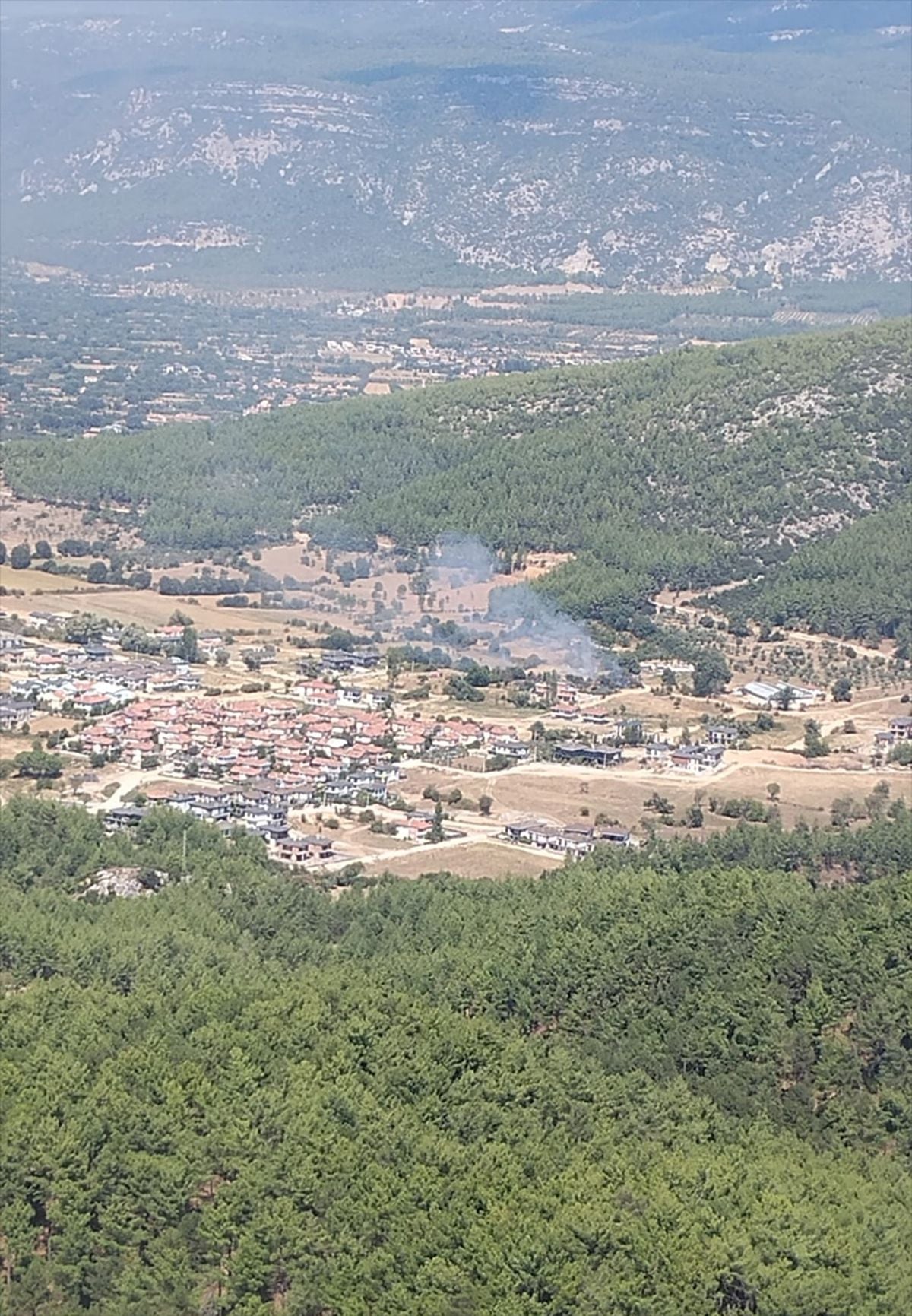 Muğla'da orman yangını söndürüldü