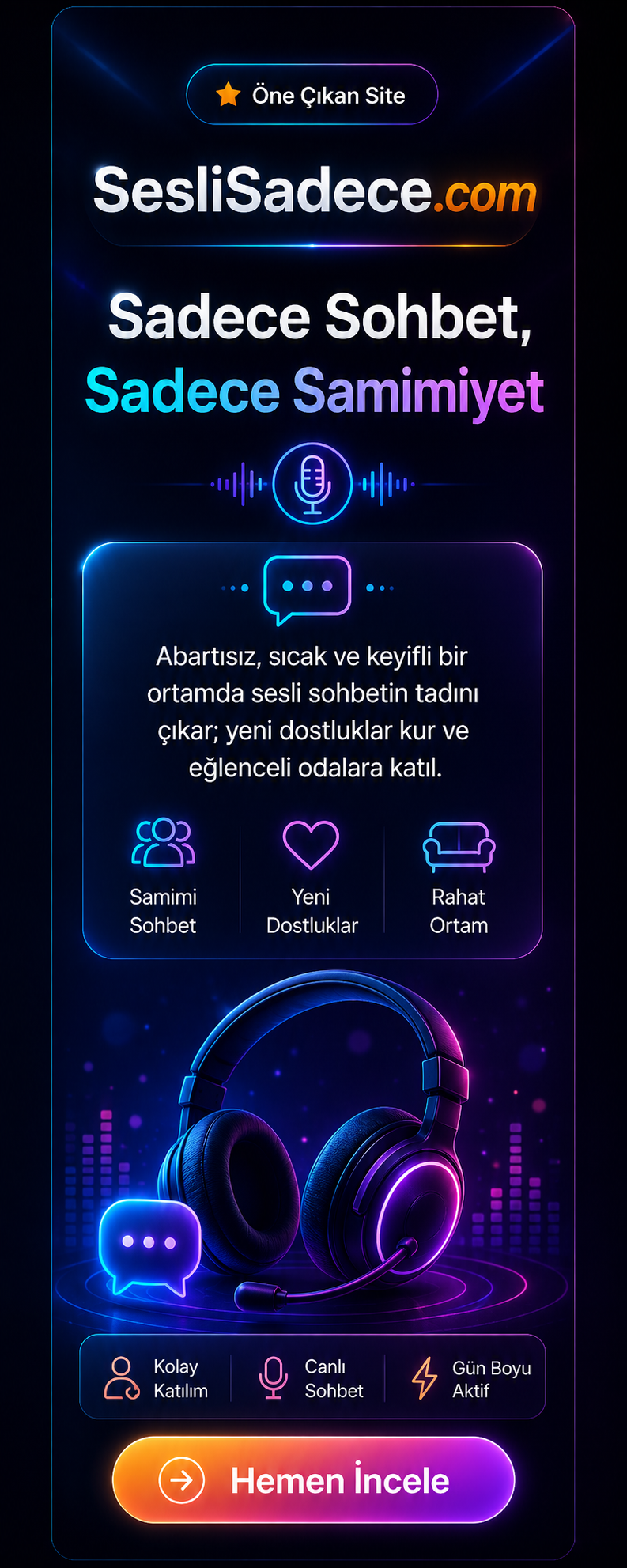 SesliSadece